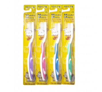 MashiMaro детская зубная щётка с ионами серебра, 1шт