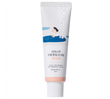 Round Lab birch juice moisturizing tone-up sunscreen SPF50+ PA++++ тонирующий солнцезащитный крем 50мл