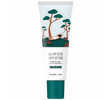 Round Lab Pine calming cica sunscreen SPF50+ PA++++ солнцезащитный крем для проблемной кожи 40мл