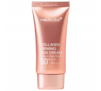 Medicube Collagen firming sun cream SPF50+ PA++++ тонирующий солнцезащитный крем с коллагеном 50мл