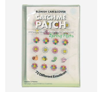 Catch me patch flower festa патчи от воспалений с цветочным дизайном 72шт