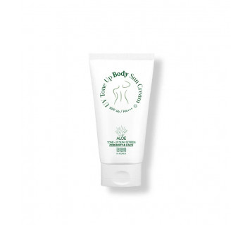 TENZERO Aloe UV tone up body sun cream солнцезащитный крем для лица и тела с алоэ SPF46/PА+++ 150г