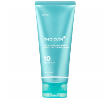 Medicube Azelaic acid niacinamide deep clean foam cleanser пенка с азелаиновой кислотой 120г
