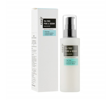 Coxir Tea tree pore & sebum эмульсия для сужения пор