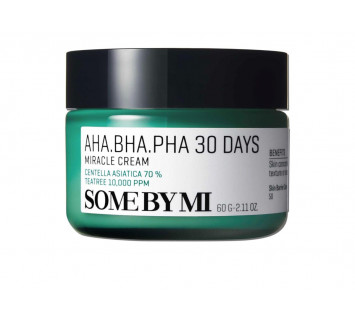 Some By Mi AHA-BHA-PHA 30 days miracle восстанавливающий крем для проблемной кожи 50мл