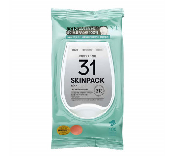 VT Cosmetics 31 mild skin pack успокаивающие тонер-пэды с центеллой 100шт