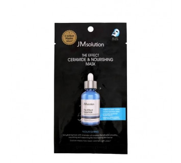JM solution the effect ceramide and nourishing питательная тканевая маска