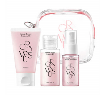 GROWUS Damage therapy travel kit набор миниатюр для волос