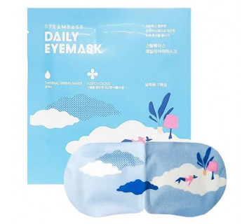 Steambase daily eyemask fleecy cloud согревающая маска для глаз с эффектом ароматерапии