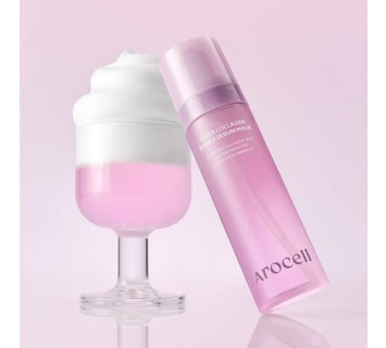Arocell super collagen bubble serum mask коллагеновая маска-сыворотка 90мл