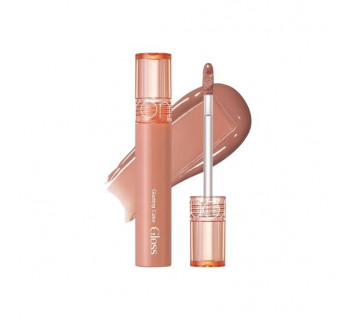 Rom&nd glasting color gloss стойкий блеск с эффектом стеклянных губ - 02 nutty vague