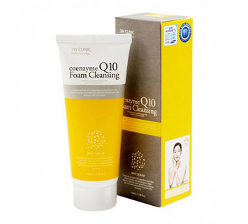 3W Clinic coenzyme Q10 foam cleansing пенка для умывания c коэнзимом 100мл
