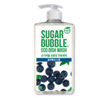 SugarBubble эко-средство для мытья посуды с ароматом голубики 940мл